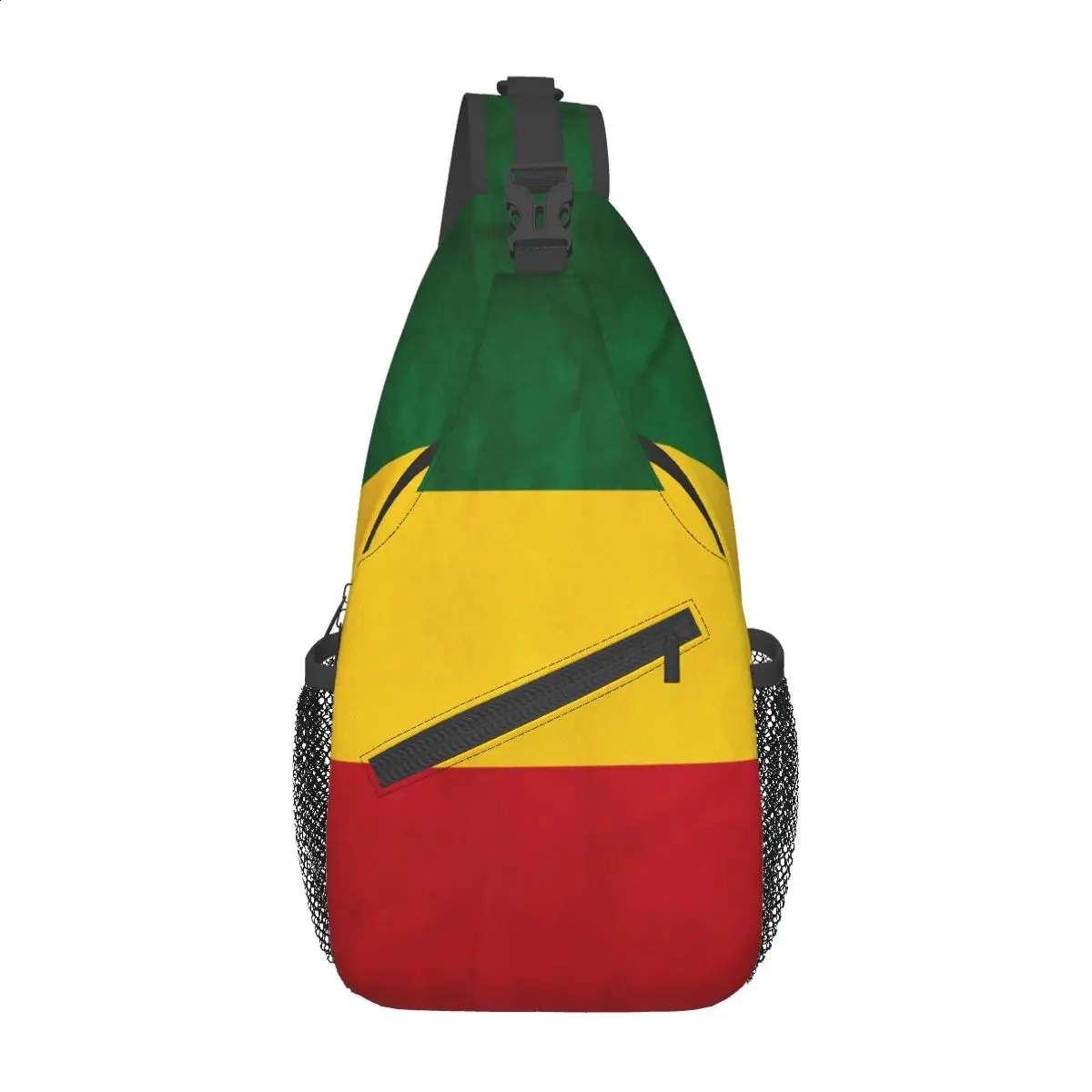 Judah Flag Rasta Small Sling Bags Chest Crossbody Shoulder Backpack Travel Hiking Daypacks Fashion Bookbag 241228