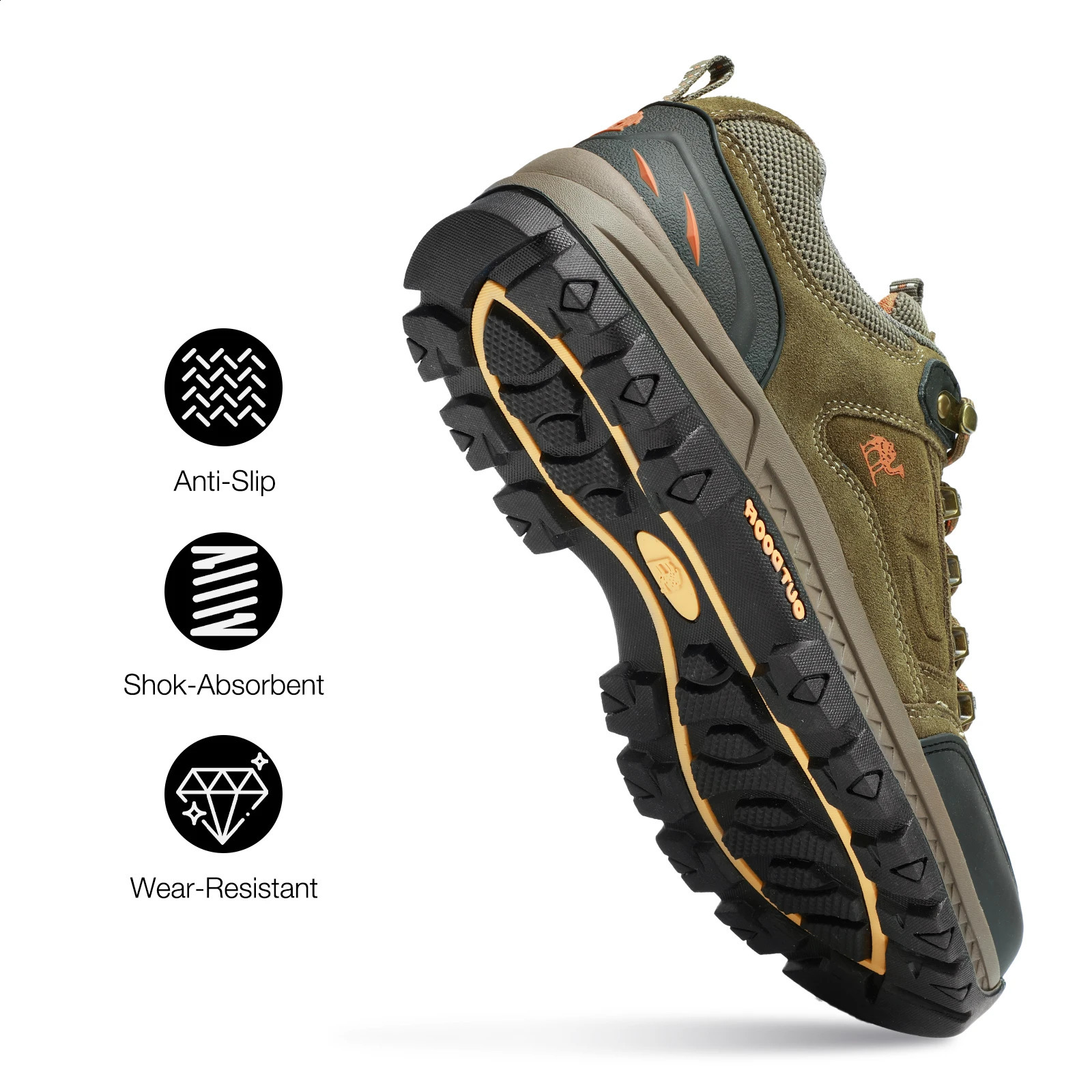 GOLDEN CAMEL Hiking Shoes Outdoor Male Sneakers Waterproof Tactical Trekking Shoes for Men Autumn Climbing Camping Non-slip 241228