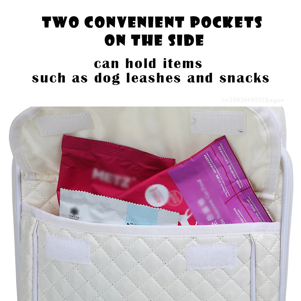 Foldable Pets Carrier Large Space Puppy Dog Cat Travel Bag Soft Breathable Mesh Suitcase Outdoor Car Transport Handbag