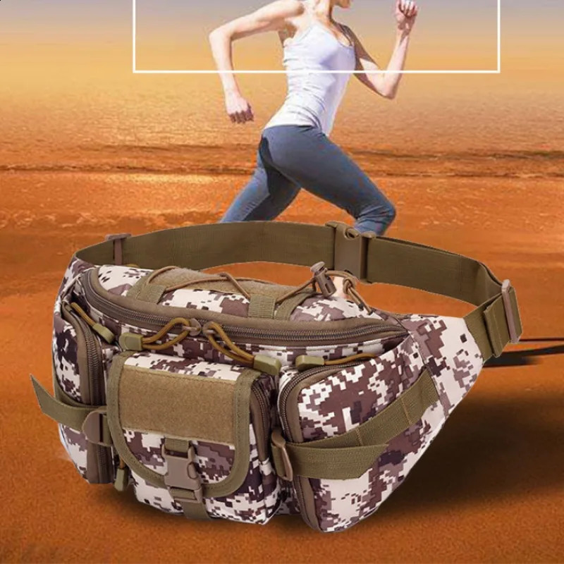 Waist Bags For Men Women Outdoor Pack Traveling Camping Cycling Fishing Walking Hip Belt Chest 241223