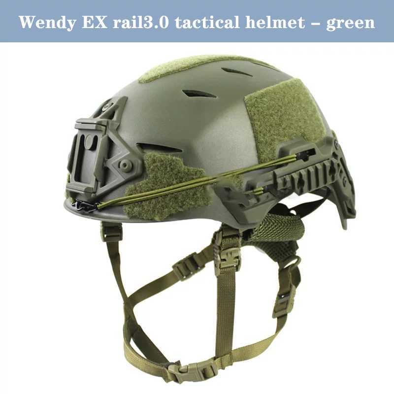 Wendy tactical helmet Airsoft syst new perforated air gun breathable and comfortable outdoor hunting CS game protective helmet W241228