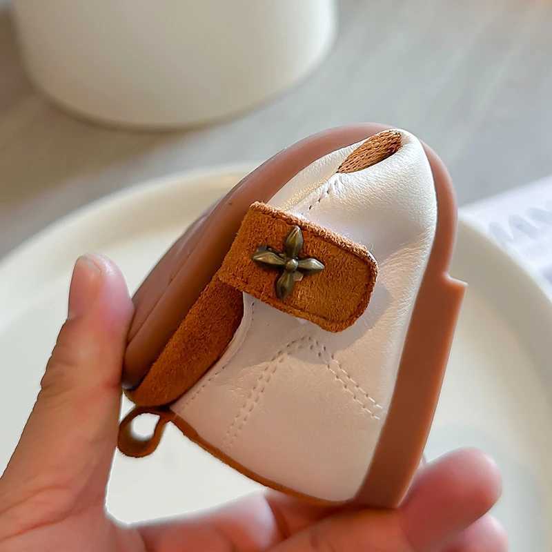 Spring Girls Princess Shoes Embroider Rabbit Cute Children Flat Shoe Patchwork Light Lovely Shallow Daily Kids Mary Janes 23-35 W241228