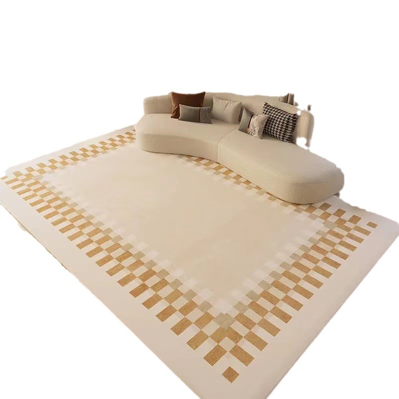 5076-445-62.6-Carpets Living Room Cream Style Large Area Bedroom Beige Bedroom