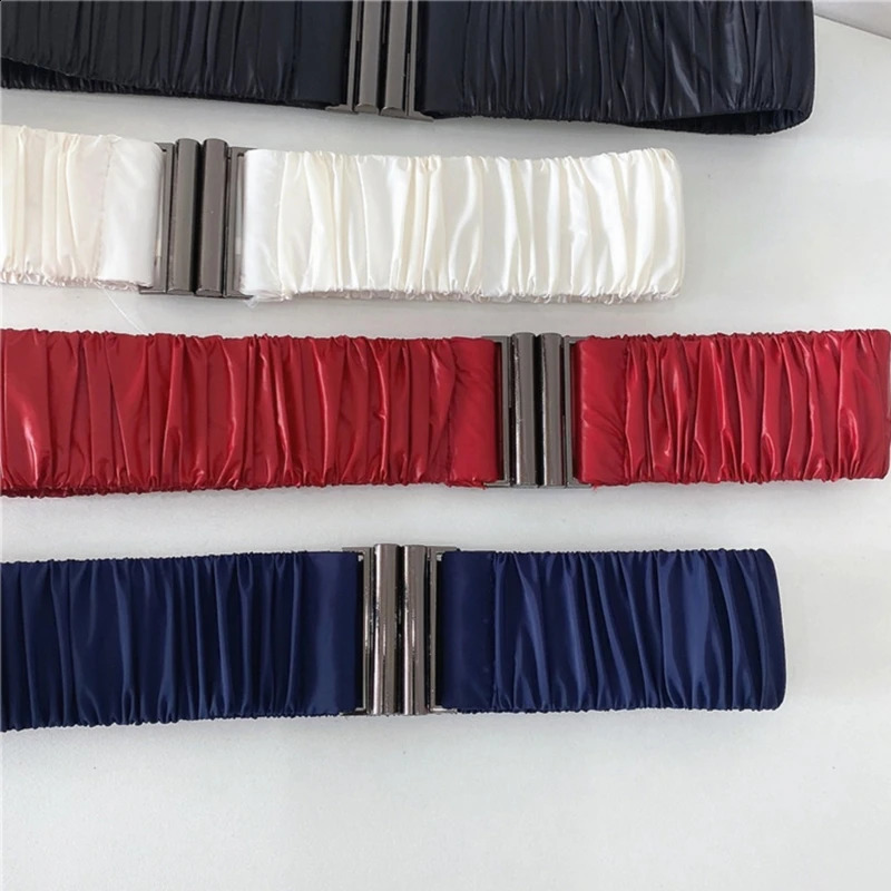 Women Elastic Belt Slim Shaping Girdle Casual Corset Lady Waistband Winter Down Jacket Overcoat Accessories Wholesale 241225