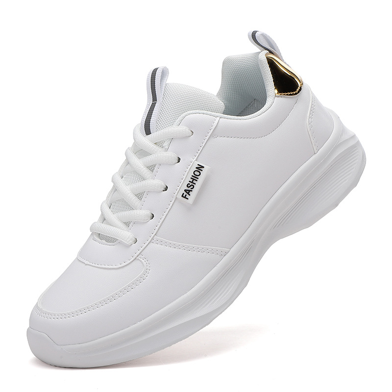 Women Sports Shoes Simple Casual Style Versatile High-end Design Plus Size Fashion Running Training Sneakers Triple Black White Free shipping