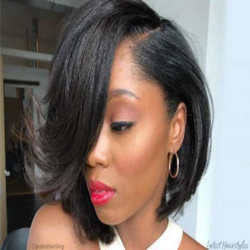 Brazilian Bob With 13 * 4 Frontal To Ear Human Hair Kq1 Kq1