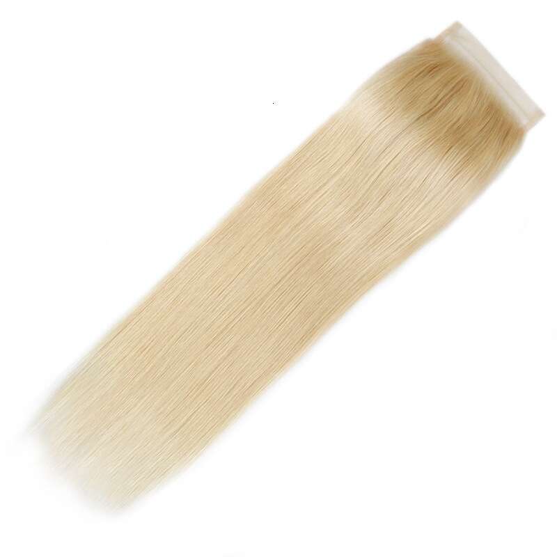 Real Wig Transparent Mesh * 4 Closure Hand Woven Lace Accessories Human Straight Hair Block Kq1 Kq1