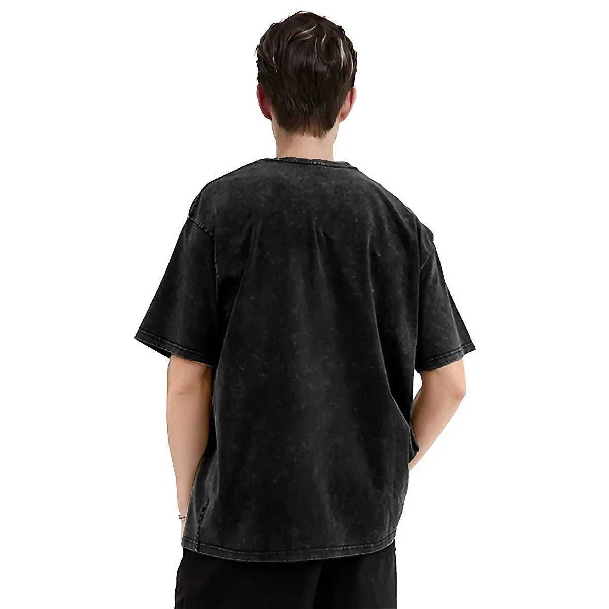 Mens T Shirt Tekken 8 Washed T-Shirts Trendy Cool Hot Game Summer T Shirt Y2K Retro Custom Casual Tops Gift Idea X250227