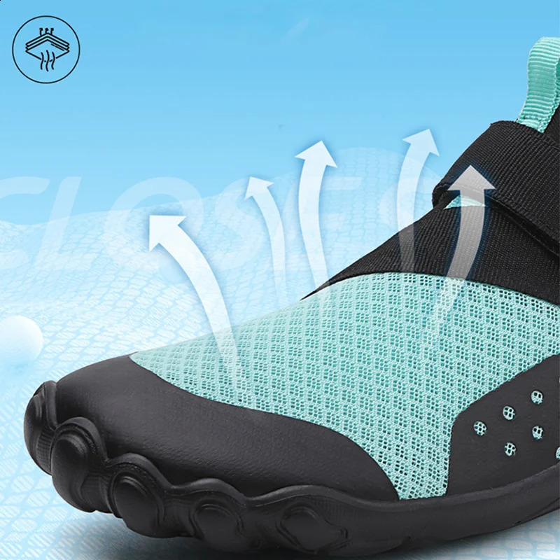 Unisex Swimming Water Shoes High Top Barefoot Beach Aqua Shoes Outdoor Sport Hiking Wading Sneakers Fitness Diving Surf Sandals 241228