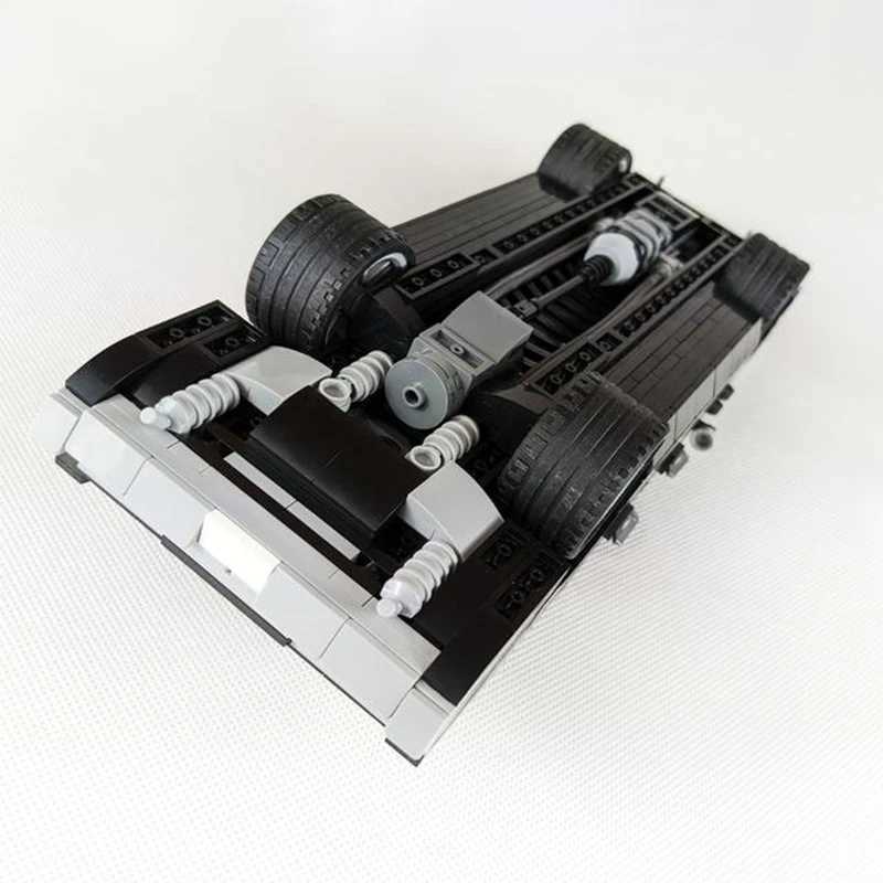 Moc Classic Movie Vehicles Chevroleted Impala Supernatural Car Model Building Blocks Creative Assembly Bricks Toys Kids Gifts X241228