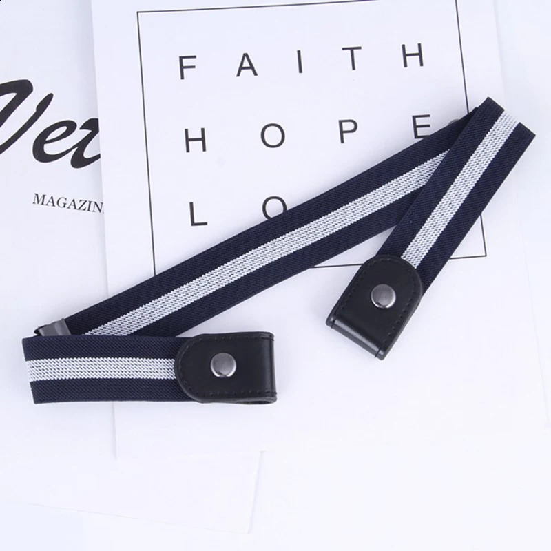No Buckle Stretch Elastic Waist Belt for WomenMenBuckleFree Jean PantsDressesNo Hassle 241225