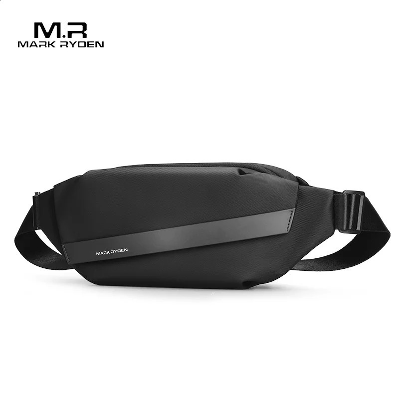 MARK RYDEN Men Waist Fanny Pack Bag Crossbody Bag Men Chest Bag Small Man Shoulder Bag Ykk Zipper Light weight 241228