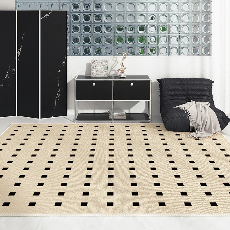 5104-408-57.6-Room Decorative Carpets, Nordic Simple Carpets, Bedside Soft Carpet, Light Luxury Cloakroom, Non-slip Rug