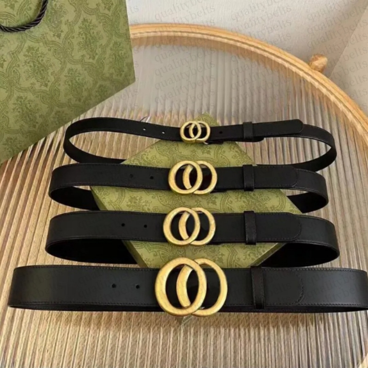 Mens belt desinger belt womens belts ceinture homme golden smooth buckle genuine leather highly quality cowhide fashion men women daily outfit Cintura Uomo