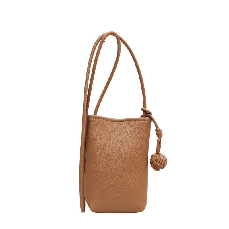 Internet Celebrity Retro Mini Women's New Minimalist Casual Mobile Phone Bag, Korean Version Versatile Single Shoulder Crossbody Bag