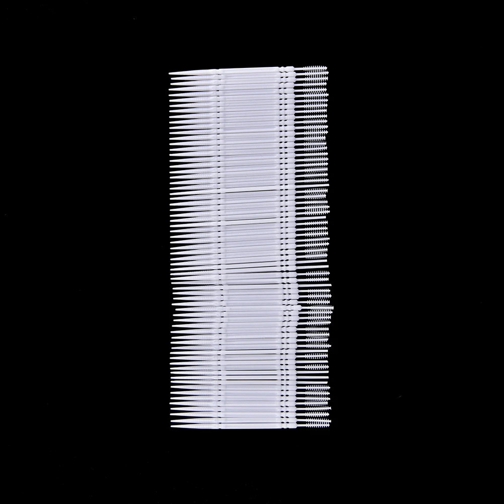 1100pcs/Box 6.5cm Interdental Brush Flosser Tooth Pick Dental Flosser Tooth Brush ToothPicks Teeth Oral Hygiene Cleaner Stick 241223