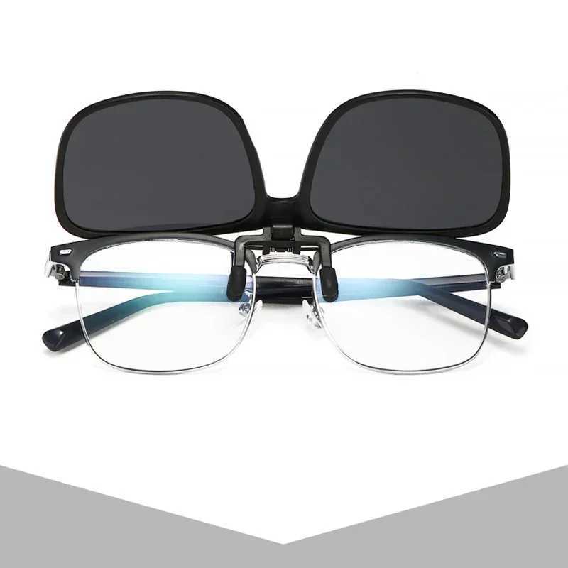 Clip on Sunglasses Polarized Sunglasses Paired with Optical Glasses and Myopia Lenses Fast and ConvenientXJ241228