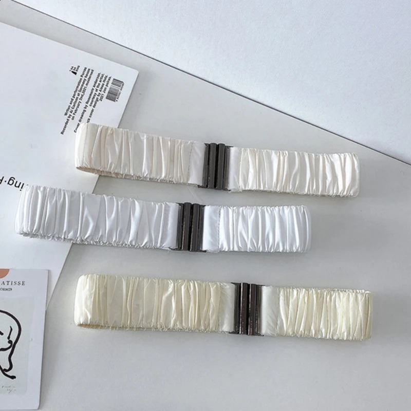 Women Elastic Belt Slim Shaping Girdle Casual Corset Lady Waistband Winter Down Jacket Overcoat Accessories Wholesale 241225