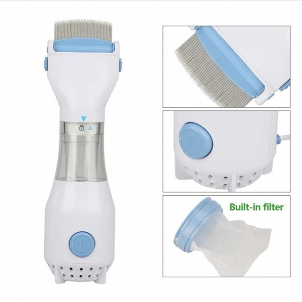 Electric Anti Lice Grabber Multifunctional Physical Flea Removal Killer Dog Brush Small Power Comb for Pet Dog Cat Accessories 241226