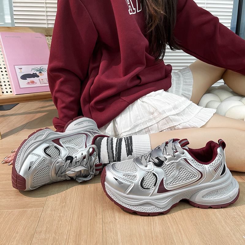 Free shipping designer casual shoes for womens mens ladies Mesh surface women Platform running sneakers outdoor sports trainers