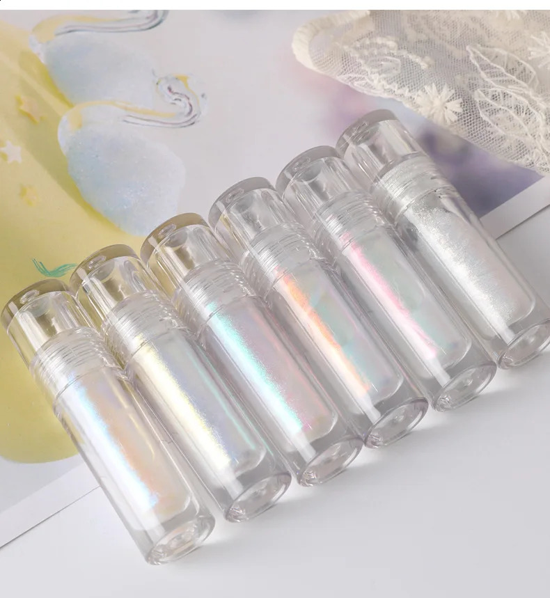 6PCS SET Liquid Chrome For Nails Liquid Rubbing Pigment Effect Aurora Powder Nails Chrome Mirror Liquid Decoration Nail Gel 250103