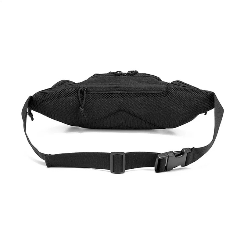 Man Tactical Waist Bag Gun Holster Fanny Pack Sling Shoulder Bags Outdoor Belt Bag Chest Assult Pack Sports Climb Cycling Bag 241228