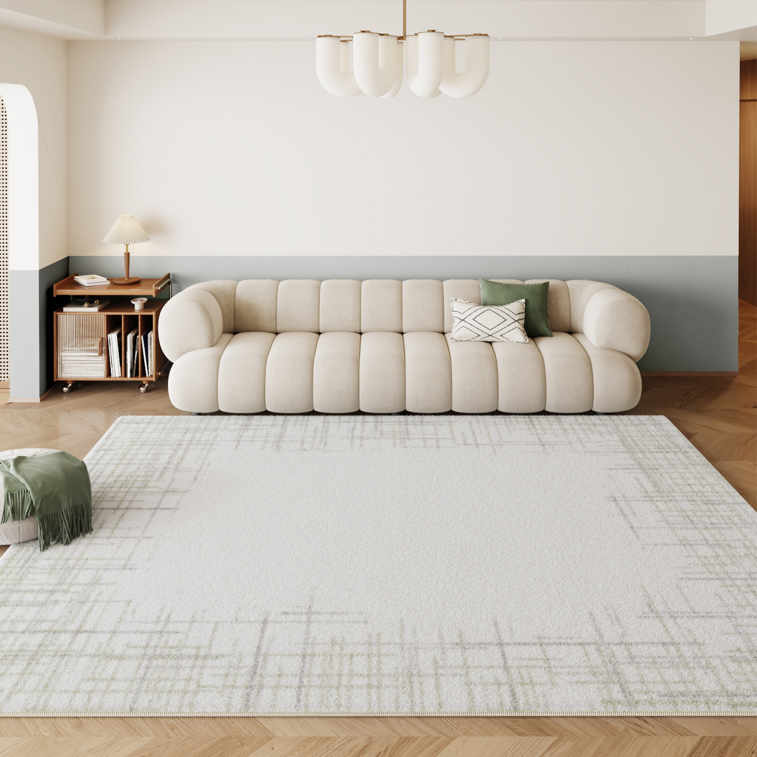 5033-68.8-Striped Art Carpet Elegant Large Area Living Room Carpets Comfortable