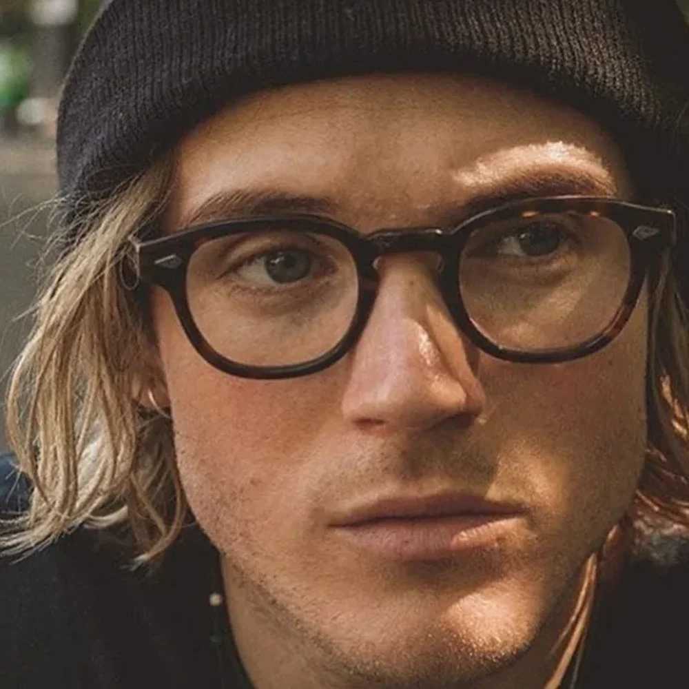 JNPCXI Quty New Retro Round Sunglasses Women Fashion Rivets Decoration Shades UV400 Men Punk Leopard Sun Glasses W241228