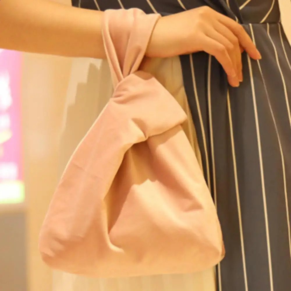 Makeup Bag Handbag for Women Storage Pouch Small Women Wrist Velvet Wrist Knot Clutches Purse Cash Card pochette femme 241227