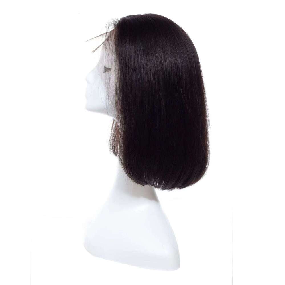 Full Human 13 * 4Bobo Front Lace Headband, Wig, Long Straight Hair Headband Kq2 Kq2