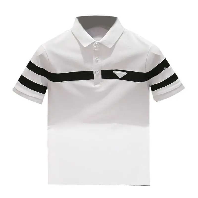 Korean Clothing Men Striped shirt Shirts Summer Fashion Tees Streetwear Male New Slim Versatile Short Sleeve Basic Casual Tops X241228