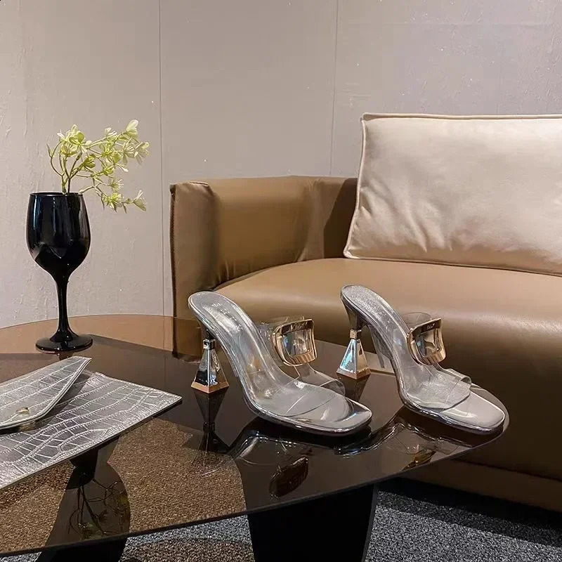 High Heels Sandals Woman Summer Comfortable Platform Dress Shoes Elegant Coonfort Gold Sandals Silver Sandals 241228