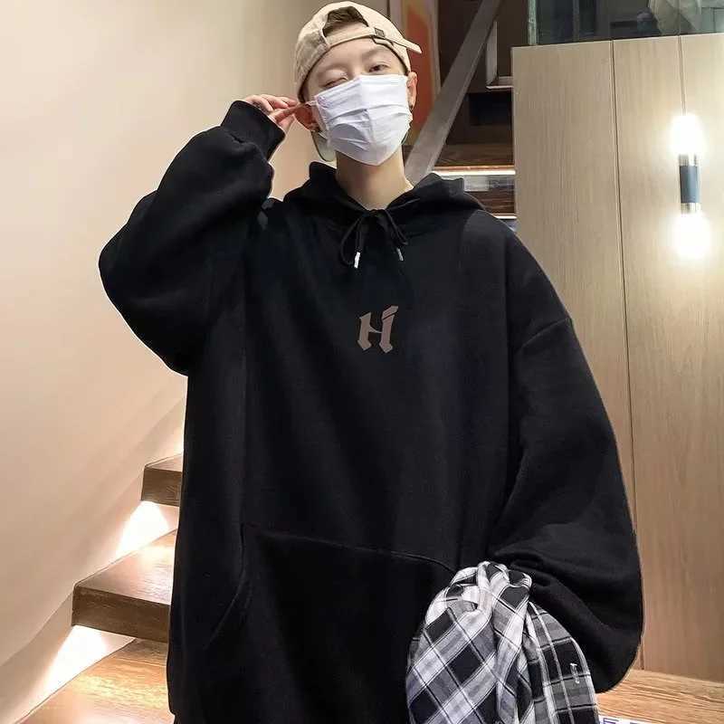 City Boy Oversized Hoodie Sweatshirt Men American High Street Hoodies Funny Streetwear Hip Hop Hoody Mens 2025 Autumn Tracksuit X241228