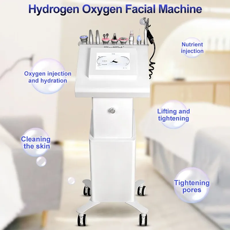 Multi Functional Face Lifting Device Double Chin Remove Skin Tighten Spray Gun Skin Rejuvenation Machine Facial Deep Cleansing Brightening Device