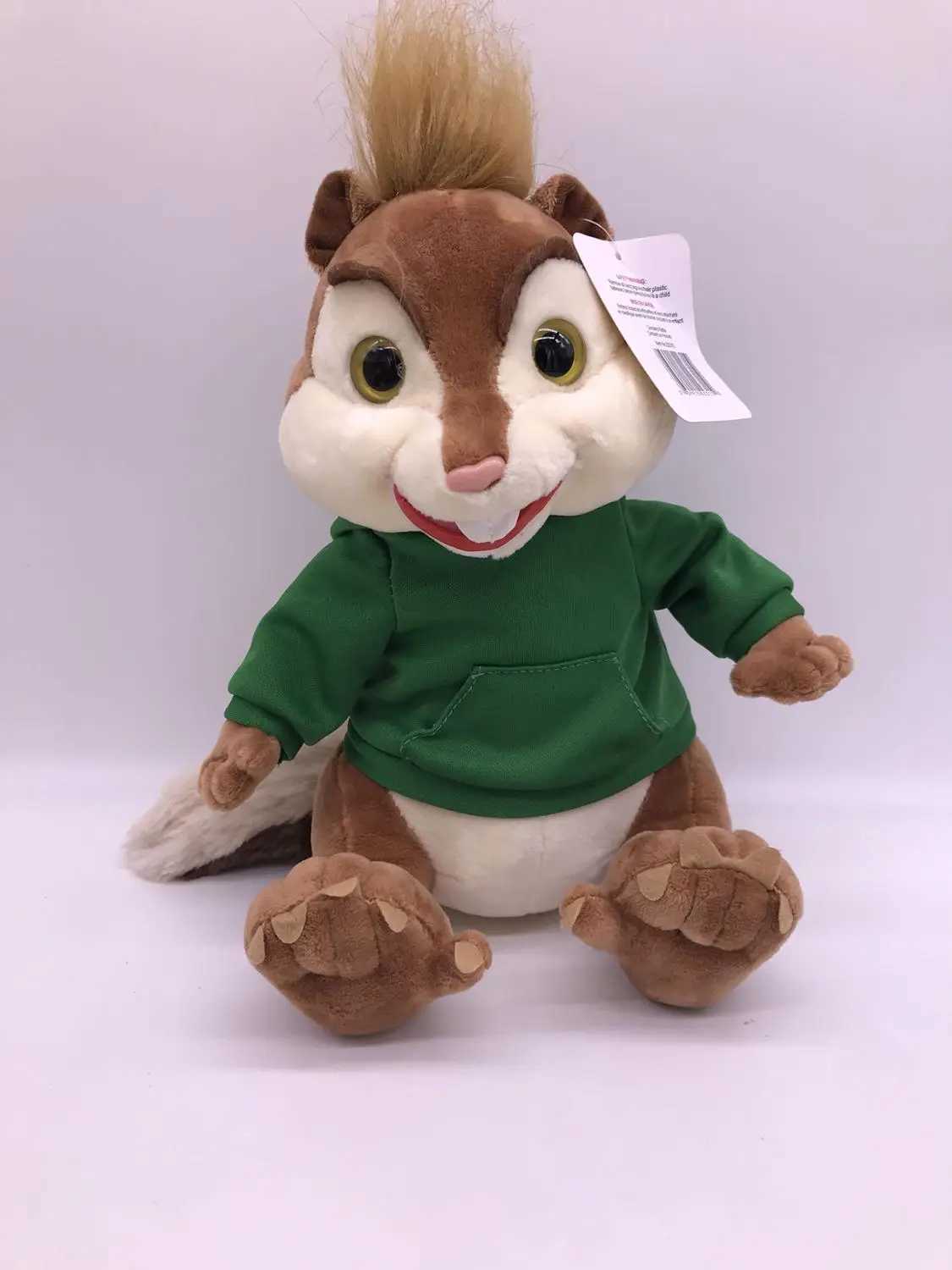 Movie Toys Alvin and the Chipmunks Plush Dolls Cute Chipmunks Stuffed Toys Kids Gift 10 25 CM X241227