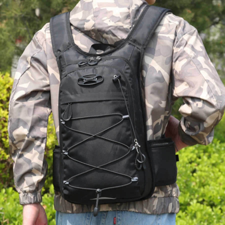 Backpack for Men and Women Casual Sports Large Capacity Travel Bags Fitness Running Water Bag Bicycle Off-road Hiking Lightweight Hiking Bag 240920