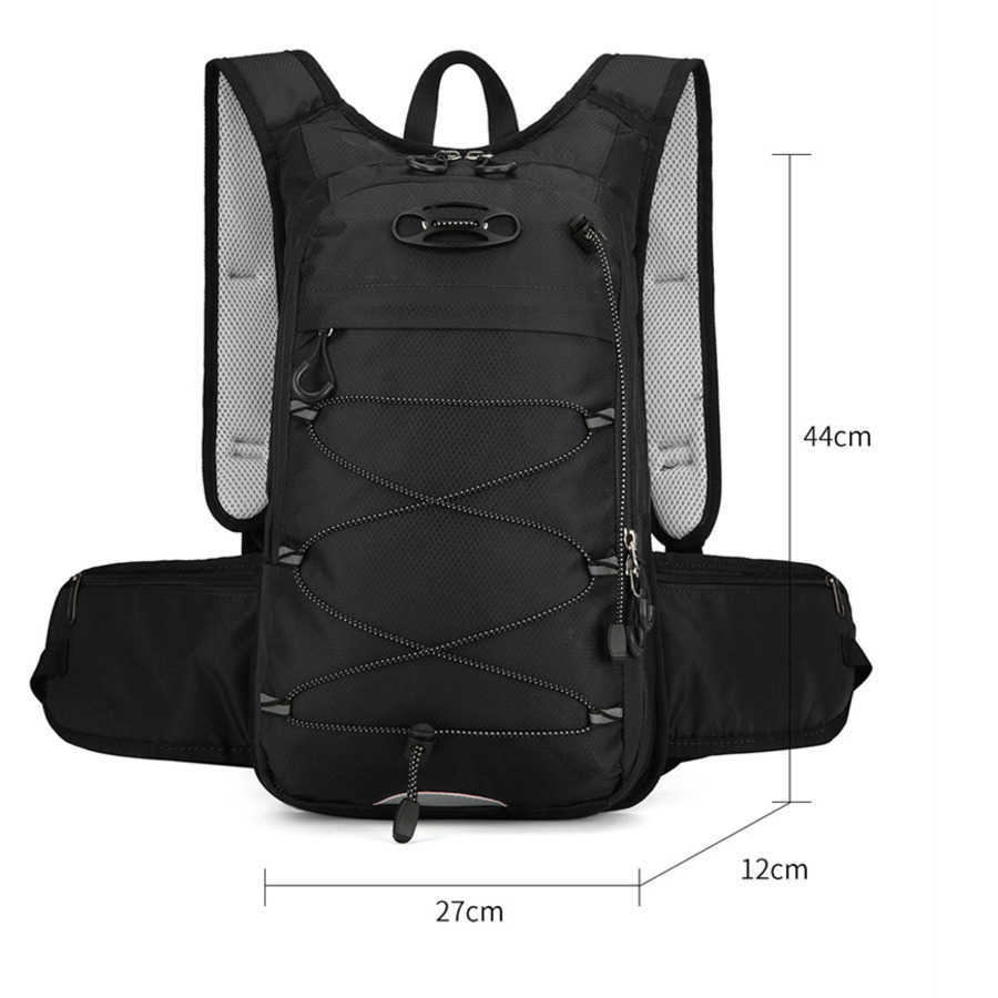 Backpack for Men and Women Casual Sports Large Capacity Travel Bags Fitness Running Water Bag Bicycle Off-road Hiking Lightweight Hiking Bag 240920