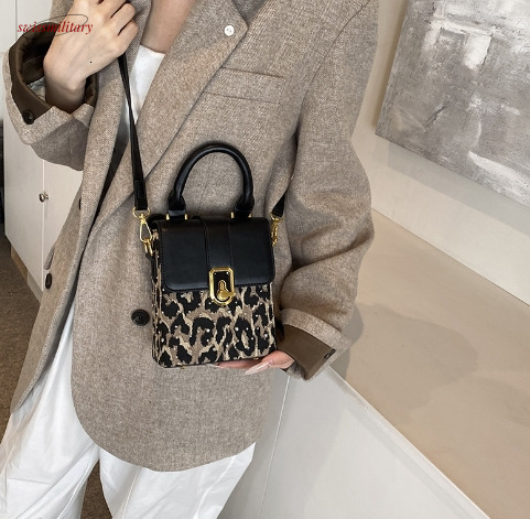 Retro texture small bag for women 2025 autumn and winter new Korean version versatile single shoulder mobile phone bag, hand-held crossbody small squa