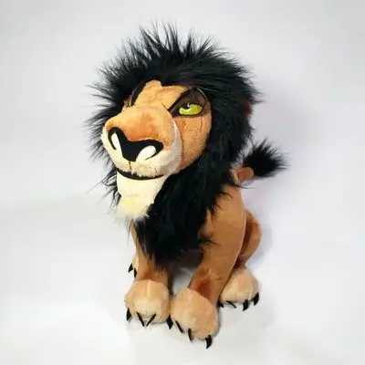 Cartooon The Lion King Scar High Quality Soft Stuffed Animal Doll Plush Toys Birthday Present For Child 36cm X241227