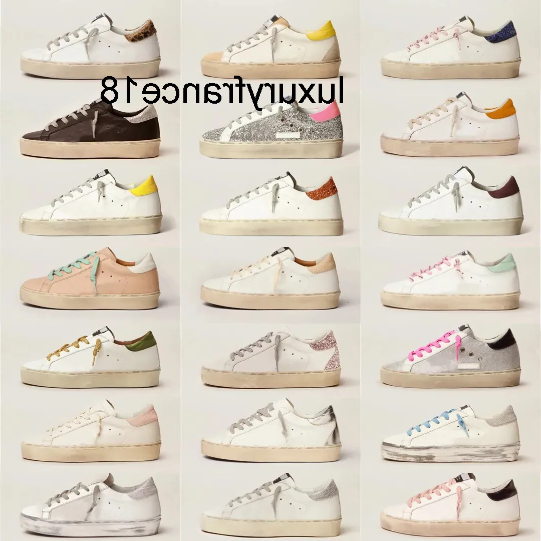 New Italy Brand Women Super Hi Star Woman Mens Shoes Luxury Sequin Classic Whit goosestar ggob ggdbs ggdgly goldenstar goldenly goosely sneakers goosesneakers 89V7