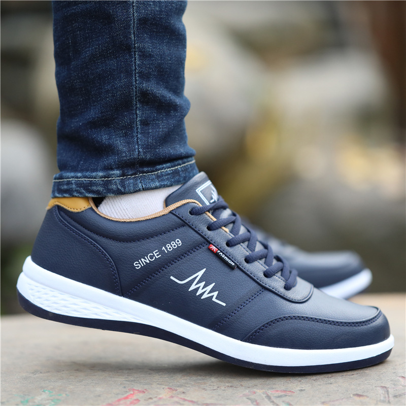 Trend Brand Mens Breathable Casual Sneaker Student Comfortable All-match Running Shoes Male Luxury Flats White Sport Shoe ddmythur