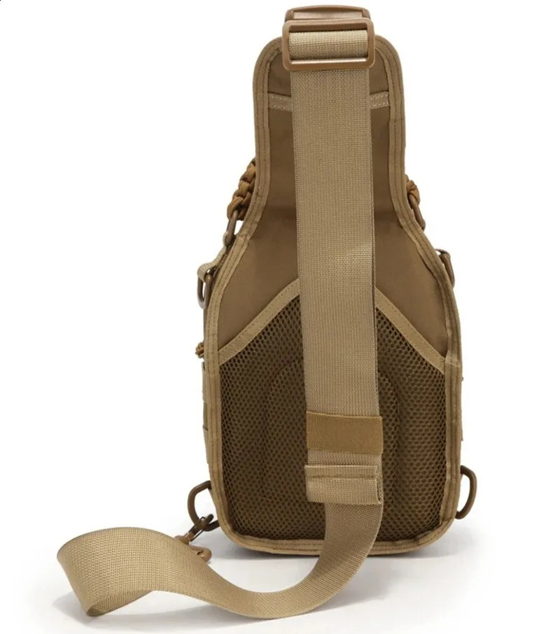 Outdoor Backpacking Sports Travel Chest Bag Mens shoulder bag Crossbody bag Hiking hiking shoulder bag Hiking camping gear 241228