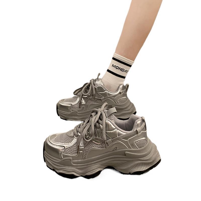 Free shipping new designer casual shoes for womens mens ladies Mesh surface women Platform running breathable sneakers outdoor sports trainers