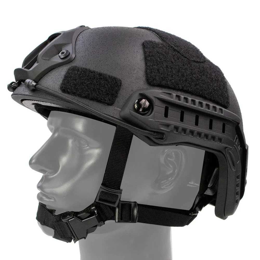 Quick MH tactical helmet FRP fiberglass high shear helmet Wendy Sty adjustable shoulder straps and Mory pad helmet accessories W241228
