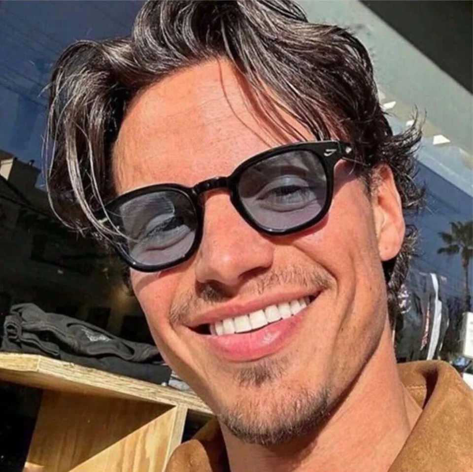 JNPCXI Quty New Retro Round Sunglasses Women Fashion Rivets Decoration Shades UV400 Men Punk Leopard Sun Glasses W241228