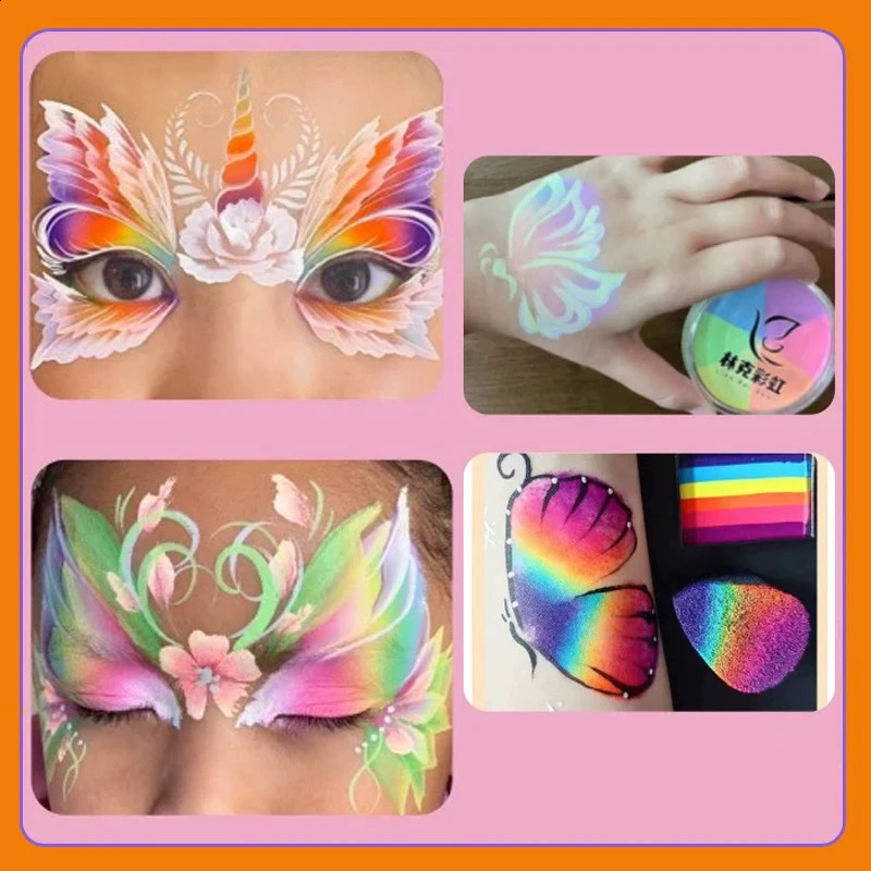 Professional net weight 90g Waterbased Face Painting Special effects Makeup Kit Stage Makeup body painting for child 241224