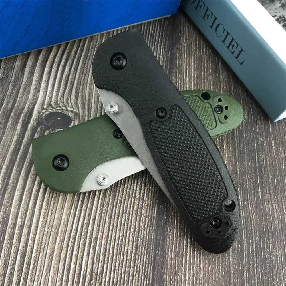 Tactical EDC Pocket Knives BM 556 Griptilian Outdoor Folding Knife Satin Blade Nylon Glass Fiber Hand Cam Hunting ToolsXJ241228