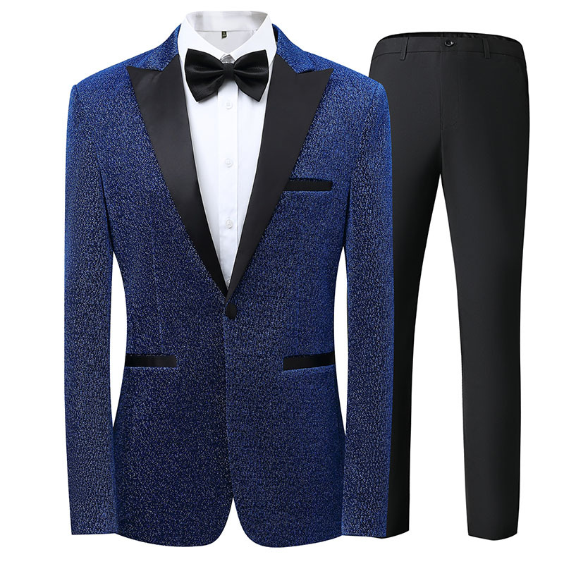 S1227Slim Korean wedding dress business casual handsome men's suit