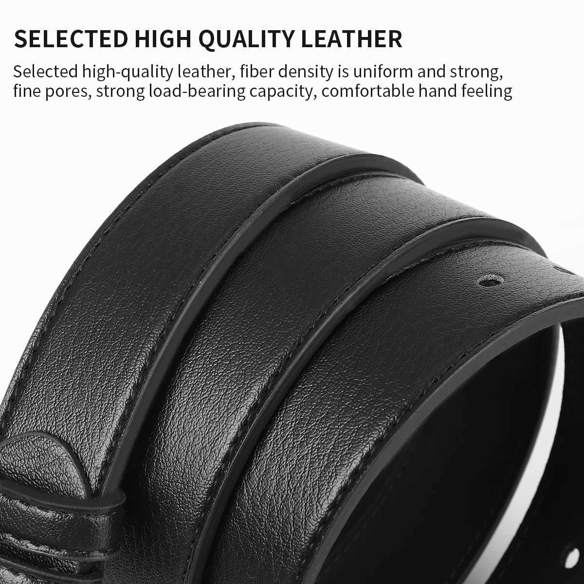 Mens belt mens belt Korean version business trend youth leisure student belt suitable for gifts W241228