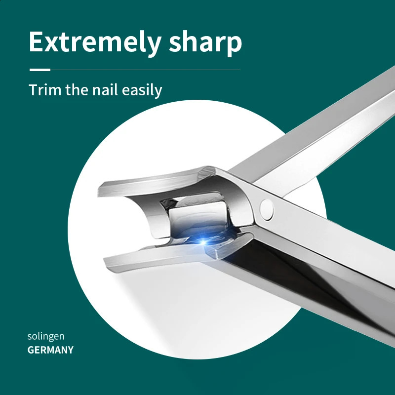 MR.GREEN Collapsible Nail Clippers Small And Thin Portable Travel Nail Scissor Stainless Steel Manicure Cutter Tools Files 241223